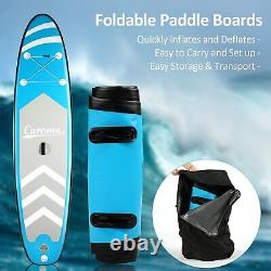 Inflatable Paddle Board Sports 305cm SUP Surf Stand Up Water Float withAccessories