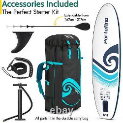 Inflatable Paddle Board Stand Up Paddleboard SUP Accessories 10ft x 33 x 4.75