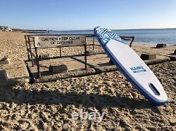 Inflatable SUP Paddle Board Stand Up Paddleboard 10ft FatStick Allrounder Blue