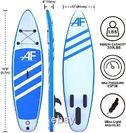 Inflatable SUP Paddle Board Stand Up Paddleboarding Wide Paddleboard Beginner