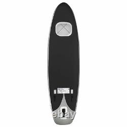 Inflatable Stand Paddle Board Set Black, and Puncture-proof with A2H1