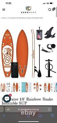 Inflatable Stand UP Paddle Board 10'x31''x6''. FunWater SUP