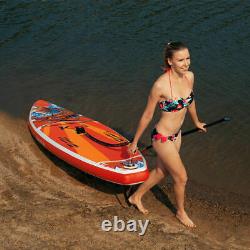 Inflatable Stand Up Paddle Board11' with Adjustable Paddle, with complete kit