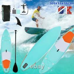 Inflatable Stand Up Paddle Board 10FT SUP Surfboard With complete kits UK