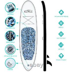 Inflatable Stand Up Paddle Board 10FT SUP Surfboard with complete kit 6'' thick
