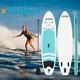 Inflatable Stand Up Paddle Board 10ft X 4'' Thick Sup Surfboard Withcomplete Kit