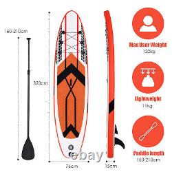 Inflatable Stand Up Paddle Board 10.5 FT Youth & Adult Non-Slip Standing Boat