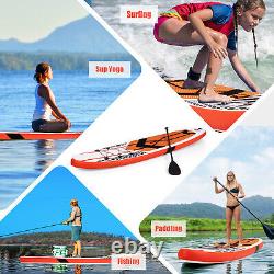 Inflatable Stand Up Paddle Board 10.5 FT Youth & Adult Non-Slip Standing Boat