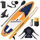 Inflatable Stand Up Paddle Board 10.5ft33in Surfboard Adjustable Non-slip Deck