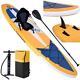 Inflatable Stand Up Paddle Board 10.5ft33in Surfboard Adjustable Non-slip Deck