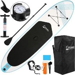 Inflatable Stand Up Paddle Board 10.6FT SUP SurfBoard withAccessories & Backpack