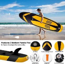 Inflatable Stand Up Paddle Board 10'6×32×6 SUP Package with Non-Slip Deck