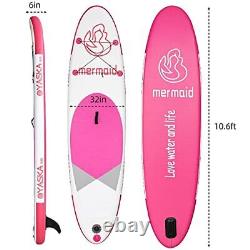 Inflatable Stand Up Paddle Board- 10.6ft Stand Up Paddleboarding with SUP