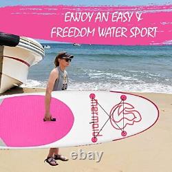 Inflatable Stand Up Paddle Board- 10.6ft Stand Up Paddleboarding with SUP