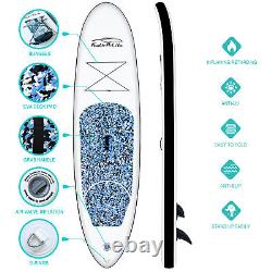 Inflatable Stand Up Paddle Board 10' SUP Surfboard with complete kit 6'' thick