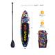 Inflatable Stand Up Paddle Board 11ft Sup Surfboard Adjustable Non-slip Deck Set