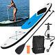 Inflatable Stand Up Paddle Board 305cm Sup With Ankle Strap Pump Carry Bag/seat