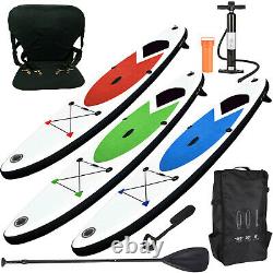 Inflatable Stand Up Paddle Board 305cm SUP with Ankle Strap Pump Carry Bag/Seat