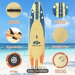 Inflatable Stand Up Paddle Board 320cm Adjustable Non Slip Deck