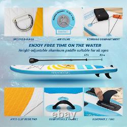 Inflatable Stand Up Paddle Board 323x84cm Lightweight, Foldable, Accessories Inc