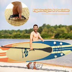 Inflatable Stand Up Paddle Board Boat Non-Slip Deck withPremium Sup Accessories