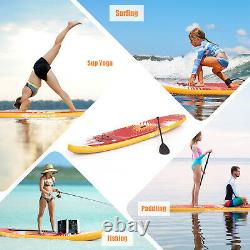 Inflatable Stand Up Paddle Board Boat Non-Slip Deck withPremium Sup Accessories