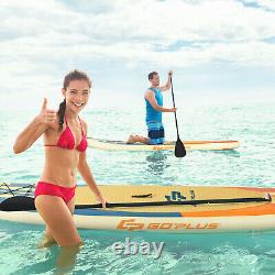 Inflatable Stand Up Paddle Board Boat Non-Slip Deck withPremium Sup Accessories