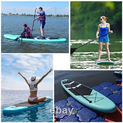 Inflatable Stand Up Paddle Board Lightweight Surfboard with Pump Access U0U7