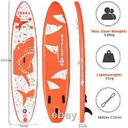 Inflatable Stand Up Paddle Board Non-Slip Deck Premium Sup Accessories Portable