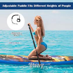 Inflatable Stand Up Paddle Board Portable Surfboard 11FT Standing Boat