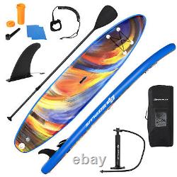 Inflatable Stand Up Paddle Board Portable Surfboard 11FT Standing Boat