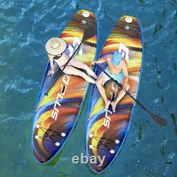 Inflatable Stand Up Paddle Board Portable Surfboard 11FT Standing Boat