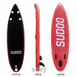 Inflatable Stand Up Paddle Board SUP Surf Surfing Board with Pump &Paddle RED