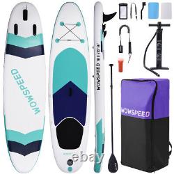 Inflatable Stand Up Paddle Board SUP Surfboard Adjustable Non-Slip Deck Oar/Pump
