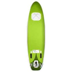Inflatable Stand Up Paddle Board Set Green 360x81x10 cm