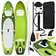 Inflatable Stand Up Paddle Board Set Green Sup Paddleboard Vidaxl