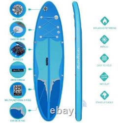 Inflatable Stand Up Paddle Board Waterproof SUP Adjustable Surfing Board Paddle