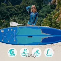 Inflatable Stand Up Paddle Board Waterproof SUP Adjustable Surfing Board Paddle