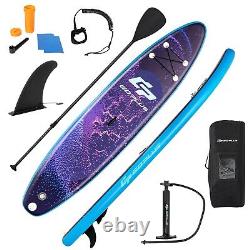 Inflatable Stand Up Paddle Board Widened Non-Slip Deck with Adjustable Paddle