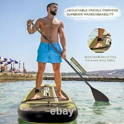 Inflatable Stand Up Paddle Board Yoga Board 11FT Youth & Adult Standing Boat