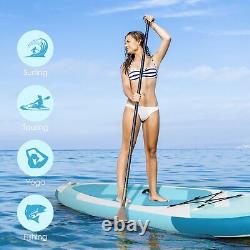 Inflatable Stand Up Paddle Board with Removable Fin-Blue