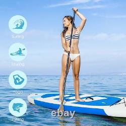 Inflatable Stand Up Paddle Board with Removable Fin-Navy