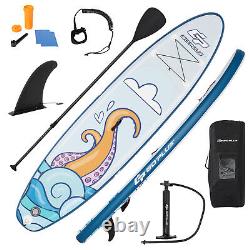 Inflatable Stand Up Paddle Yoga Board with Complete Sup Accessories Non-Slip Deck