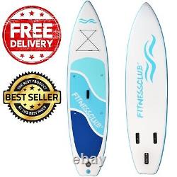 Inflatable Stand Up Surf Board Paddle Board Surfing Set 10.5FT 200KG Max Load