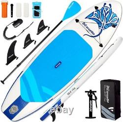 Inflatable Stand-up Paddle Board, 10'6 with Backpack, Pump