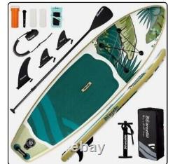 Inflatable Stand-up Paddle Board, 10'6 with Backpack, Pump