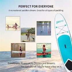 Inflatable stand up paddle board 10ft