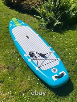 Inflatable sup stand up paddle board used