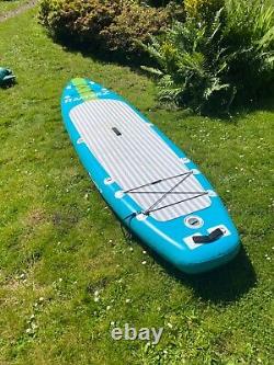 Inflatable sup stand up paddle board used