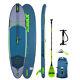 Jobe Yarra Isup 10'6 Board Blue Steel Inflatable Stand Up Paddle Board Package